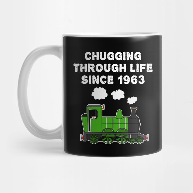 60th Birthday Train Chugging Through Life Since 1963 by doodlerob